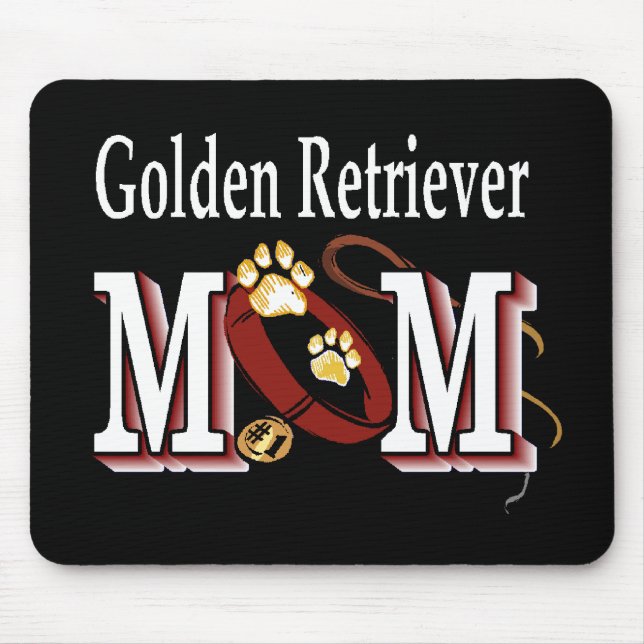 Golden Retriever Mum Gifts Mouse Pad (Front)