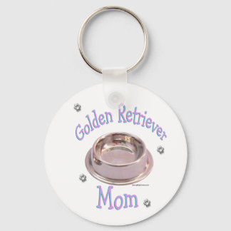 Golden Retriever Mum Keychain