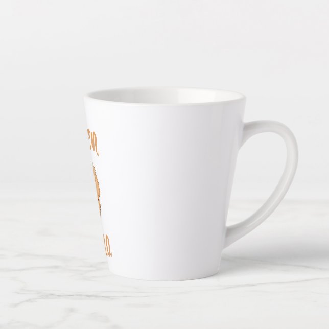 Golden Retriever Mum  Latte Mug (Right)