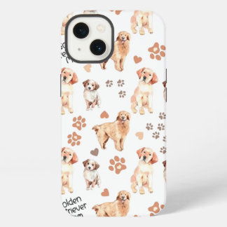Golden Retriever Mum Pattern iPhone 13 Case