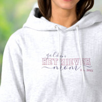 Golden Retriever Mum Varsity Script Established