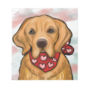 Golden Retriever Notepad