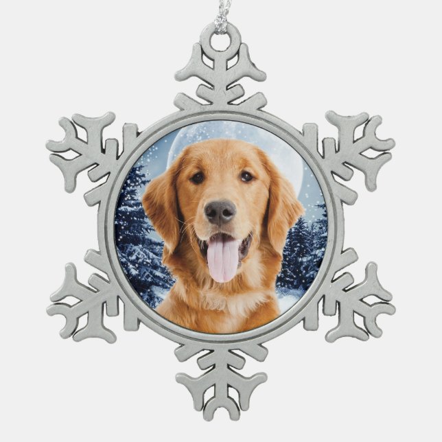 Golden Retriever Ornament (Front)