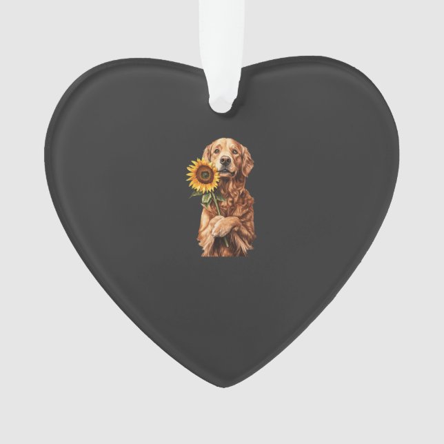 Golden Retriever    Ornament (Front)
