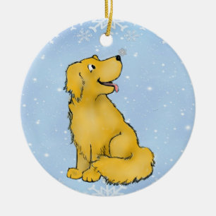 Golden Retriever Ornament