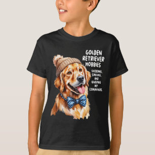 Golden Retriever Outfit Idea For Women &amp; Retri T-Shirt