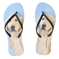 Golden Retriever Painting - Cute Original Dog Art