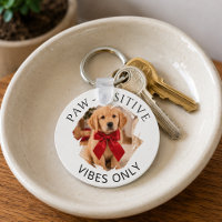 Golden Retriever Paw-sitive vibes only photo