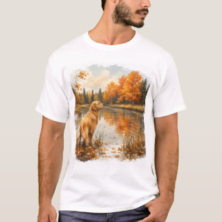 Golden Retriever Pet Lover Design T-Shirt