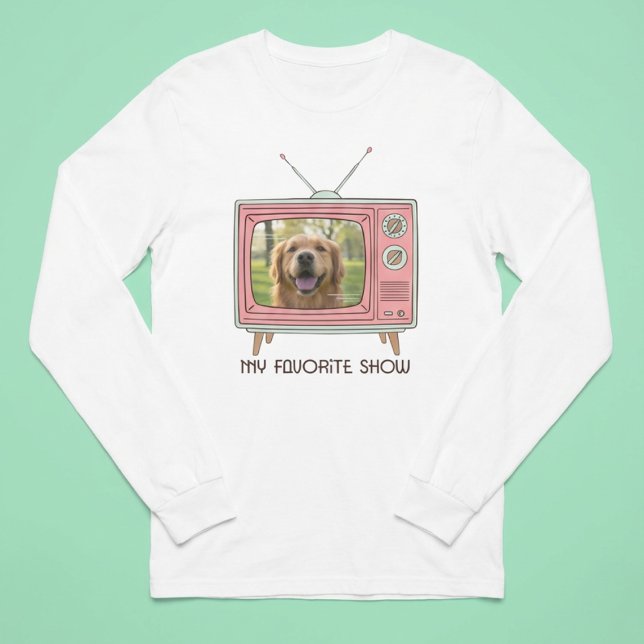 Golden Retriever Photo T-Shirt – My Favorite Show (Creator Uploaded)