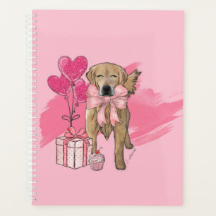 Golden Retriever Planner, Appointment Calendar Planner