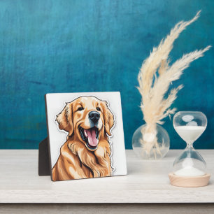Golden Retriever Plaque