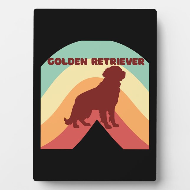 Golden Retriever  Plaque (Front)