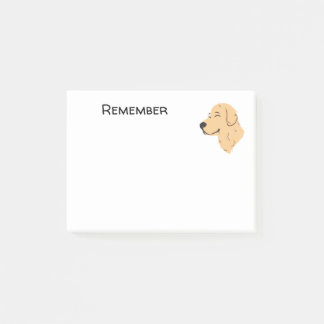 Golden Retriever Post-it Notes
