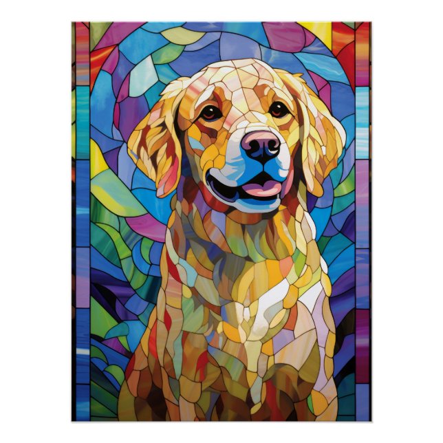 Golden Retriever Poster (Front)