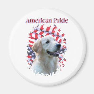 Golden Retriever Pride - Magnet
