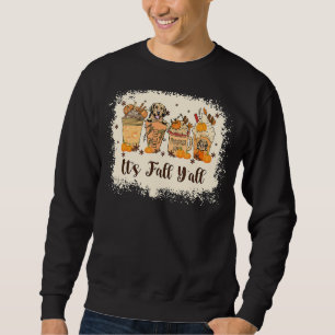 Golden Retriever Pumpkin Spice Latte Fall Autumn D Sweatshirt