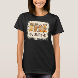 Golden Retriever Pumpkin Spice Latte Fall Autumn D T-Shirt
