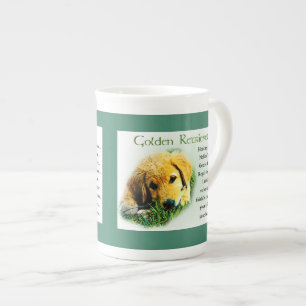 Golden Retriever Puppy Heritage Gifts Bone China Mug
