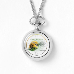 Golden Retriever Puppy Heritage Gifts Watch