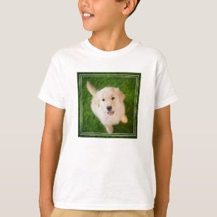 Golden Retriever Puppy on Grass T-Shirt