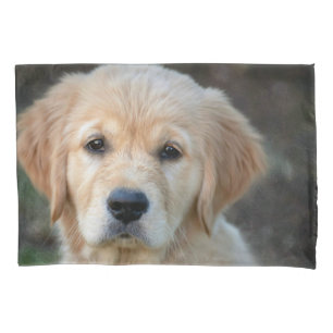 Golden Retriever Puppy Pillowcase