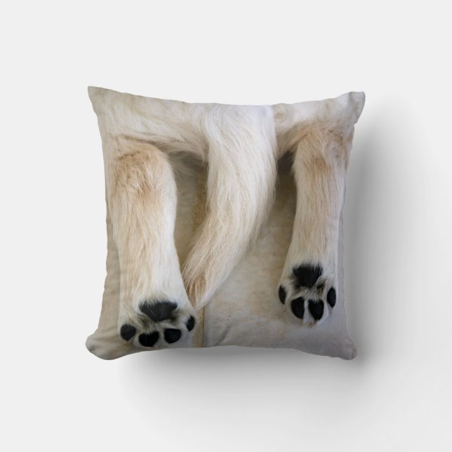 Golden Retriever Puppy Toes Cushion (Front)