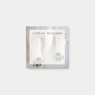 Golden Retriever Puppy Toes Post-it Notes