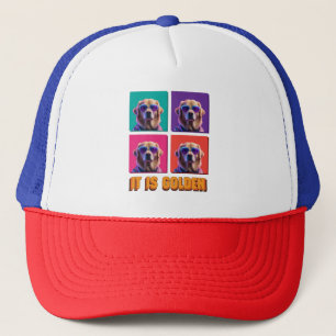 Golden Retriever Shirt, Golden Mama Shirt, Golden  Trucker Hat