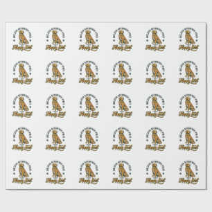Golden Retriever Shirt Vintage Engraving Dog Lover Wrapping Paper