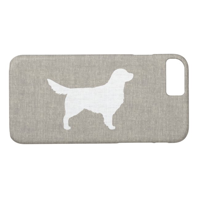 Golden Retriever Silhouette Case-Mate iPhone Case (Back (Horizontal))