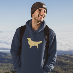 Golden Retriever Silhouette   Dog Breed Hoodie