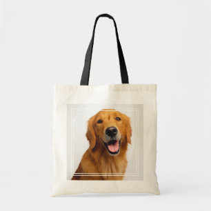 Golden Retriever Smile Tote Bag