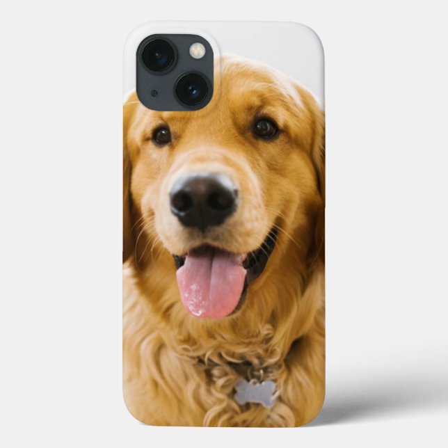 Golden Retriever Smiling Case-Mate iPhone Case (Back)