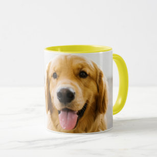 Golden Retriever Smiling Mug