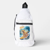 Golden Retriever Surfing Conqueror 