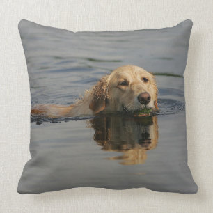 Golden Retriever Swimming Cushion