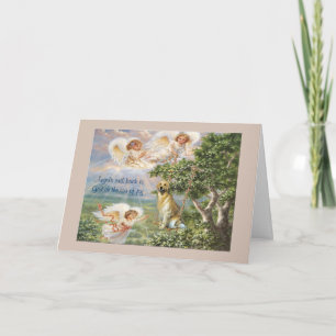 Golden Retriever Sympathy Card