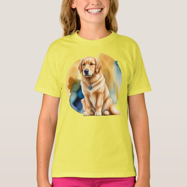 Golden retriever T-Shirt (Front)