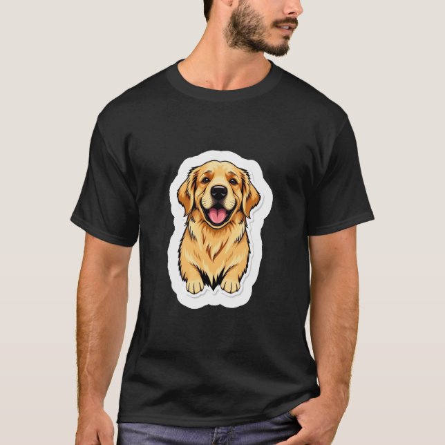 Golden Retriever T-Shirt (Front)