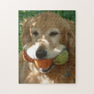 Golden Retriever & Tennis Balls Puzzle