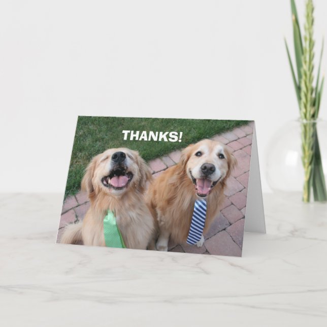 Golden Retriever Thank You (Front)