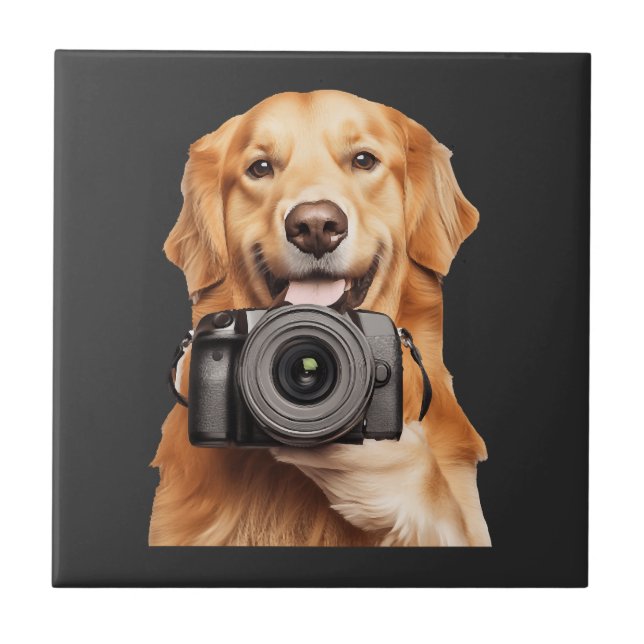 Golden Retriever Tile (Front)