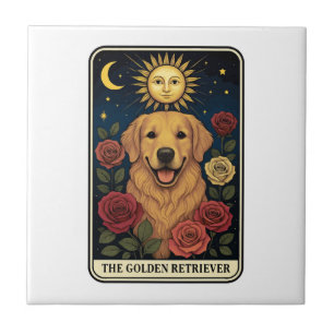 Golden Retriever Tile