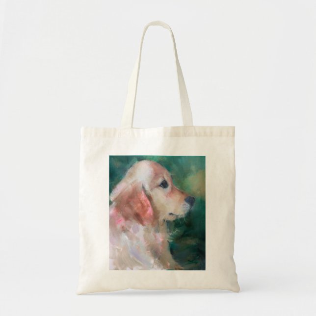 Golden Retriever Tote Bag (Front)