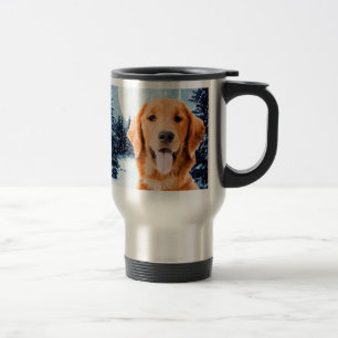 Golden Retriever Travel Mug