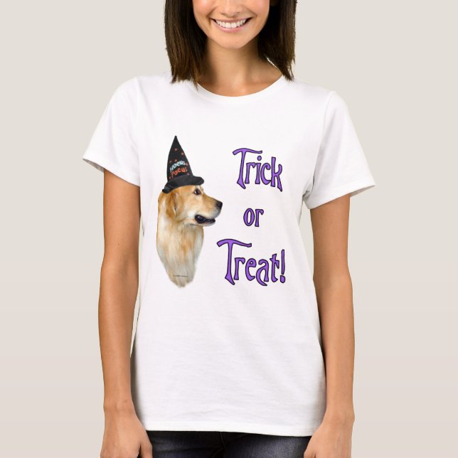 Golden Retriever Trick T-Shirt (Front)