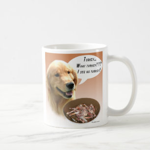Golden Retriever Turkey Coffee Mug
