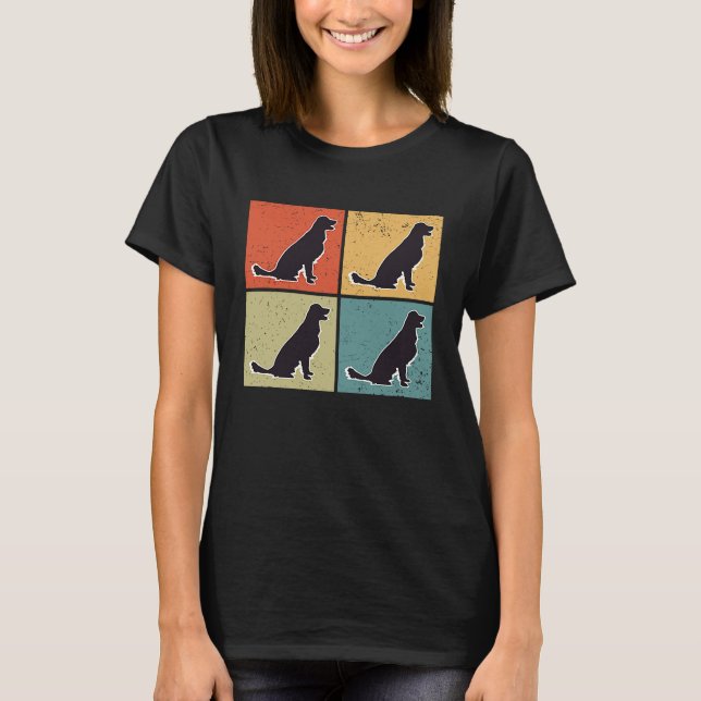 Golden Retriever Vintage  4 T-Shirt (Front)