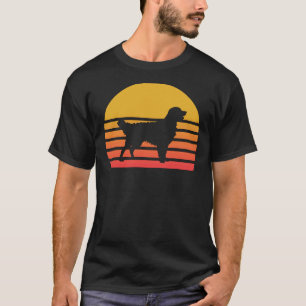 Golden Retriever Vintage Golden Retriever Silhouet T-Shirt